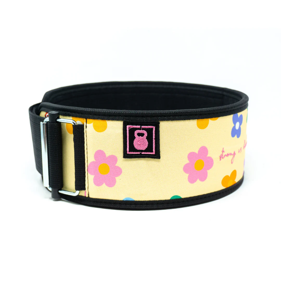 Strong Is Beautiful by Aimee Cringle 4" Weightlifting Belt - Image 2