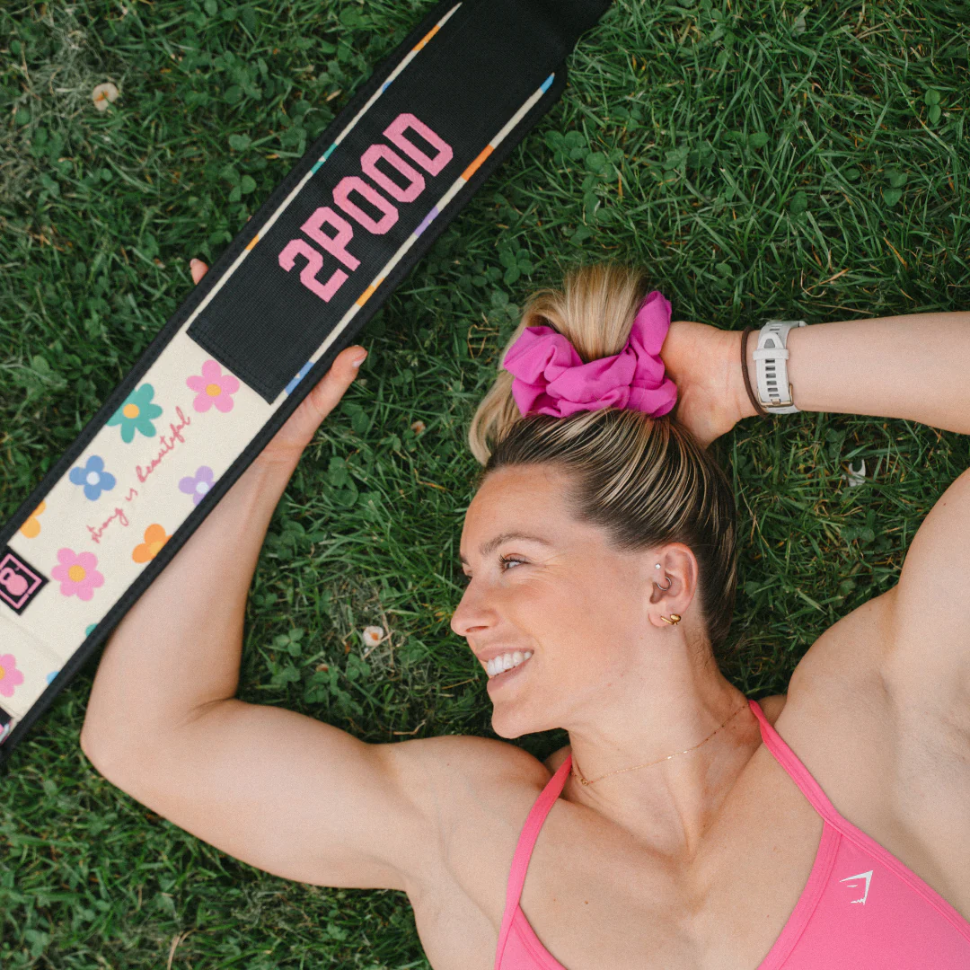 Strong Is Beautiful by Aimee Cringle 4" Weightlifting Belt - Image 9